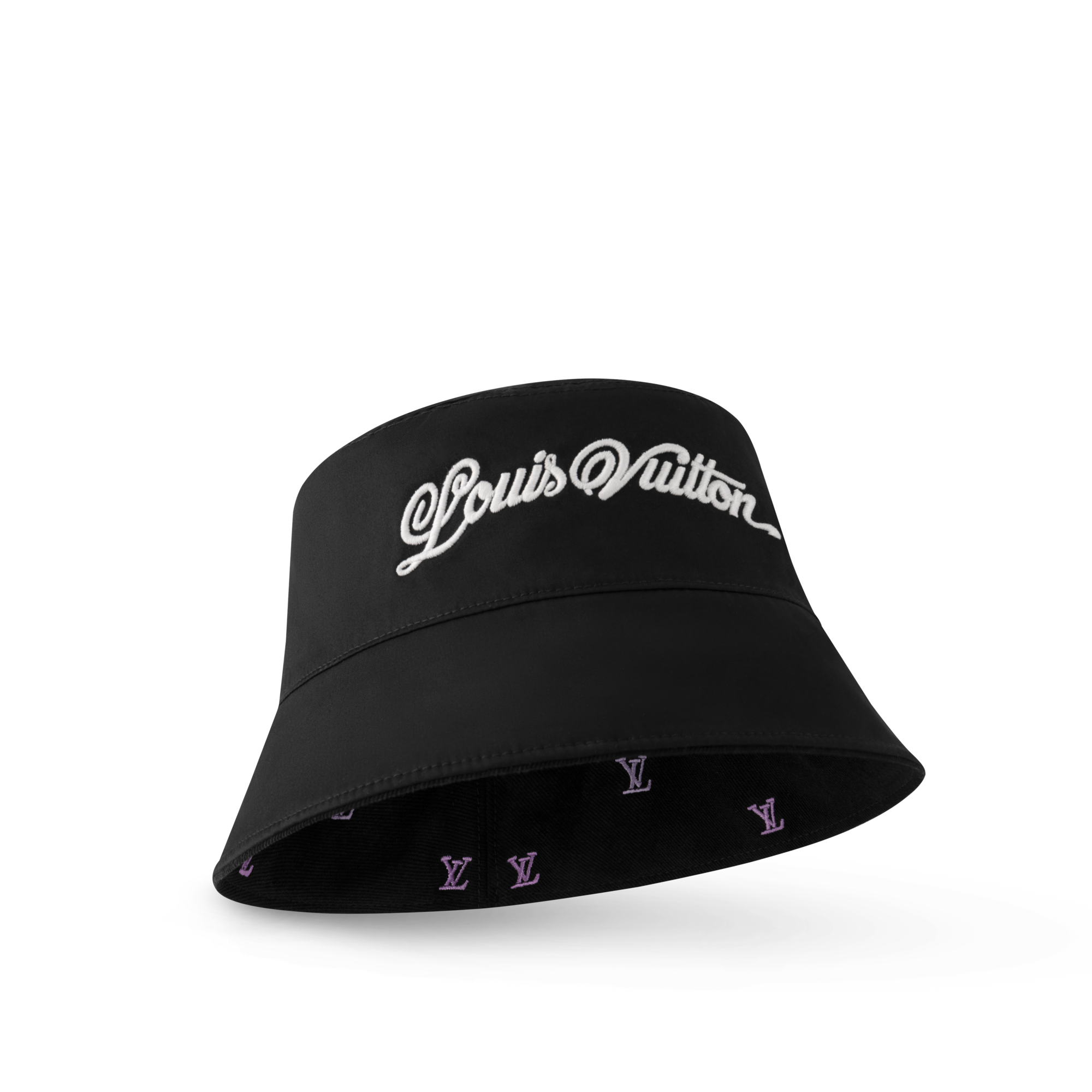 LV Blason Shading Denim Reversible Bucket Hat . - Accessories